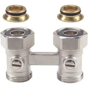 Угловой клапан Resideo V2496EX020A с плоским уплотнением и конусом, G3/4A дюйма, DN15