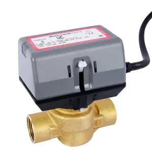VC4613AJ1000 3/4 in BSPP Normally closed 2 port valve female thread 5.0 kvs