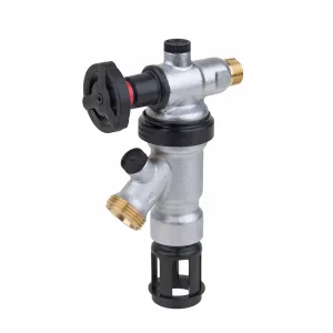 BA295D-1/2LFASC - shut-off, lead-free, chrome-plated, R 1/2