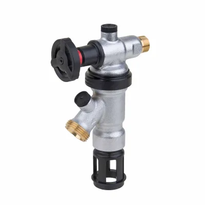 BA295D-1/2LFASC - shut-off, lead-free, chrome-plated, R 1/2