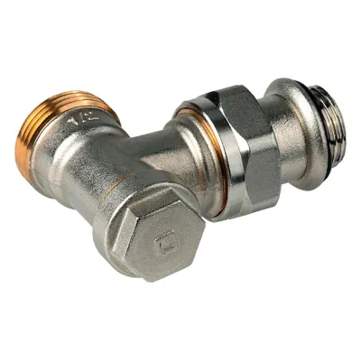 V2437E0015 - external threads, soft sealing tailpieces, 1/2 in, 1.7 Kvs