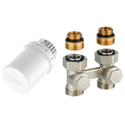 TL3071DY15 Compact radiator set type V: T3019 + 1/2" straight V2471DY15A