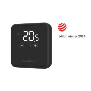 DT40BT22 DT4 Black Wired Room Thermostat with On/Off