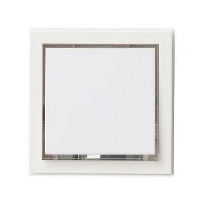 D680 Quadra Unlit Doorbell Push