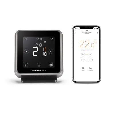Y6H920RW4026 T6R-HW Smart programmable thermostat, hot water, table stand