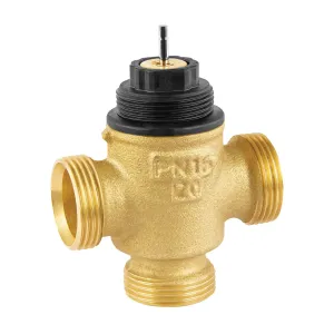 VXE15B0.63MCS 3 WV small, ext. thread, DN15, PN16, kvs0.63, mod, con. seal.