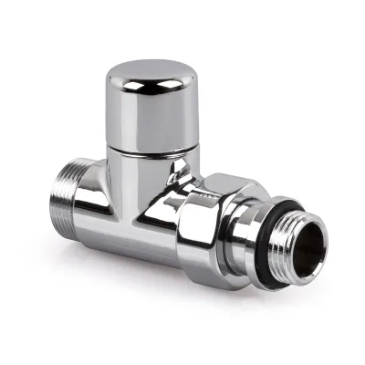 V2482R0015A Chrome, double angle right, DN 15 kvs 1.18, Rp 1/2 inch