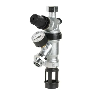 BA295D-3/4LFWDC - with pressure reducer, Lead-Free, chrome, G 3/4
