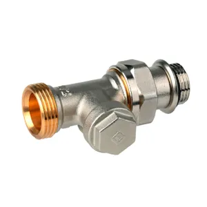 V2437D0015 - external threads, soft sealing tailpieces, 1/2 in, 1.25 Kvs