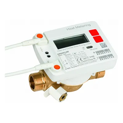 Теплосчетчики EW6001BK1200 с одним струйным датчиком G 3/4, 1,5 м3/ч