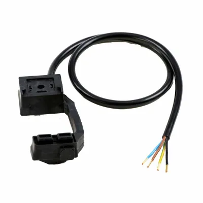 Plug with 3 wire 900 mm Cable, Single (Exit Outlet Side) and Screw