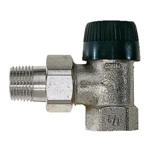 V2000EBB20 BB type TRV body with BB cartridge, angle, 3/4 in, EN215 (D)