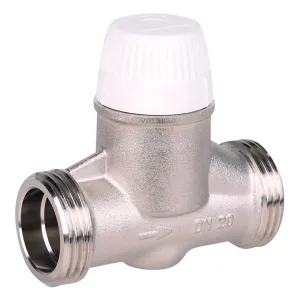 V2059DH020A - Straight with external threads, flat sealing, DN20, 1 in