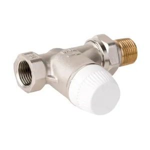 V2050DH025A - Straight with radiator connection tailpiece, DN25, 1 in