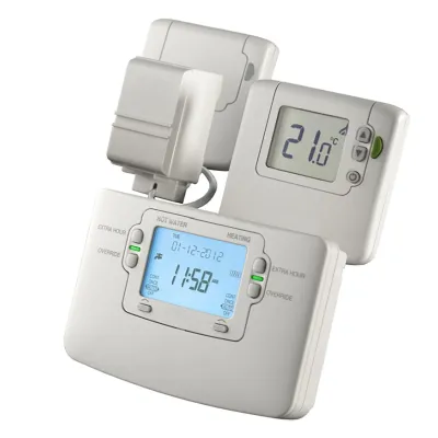 Y9420S2005 Sundial RF2 Pack 3, 2-channel, wireless air/cylinder thermostats