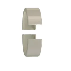 Decoring для соединительной гайки, хром; 10 пар, 20 штук
