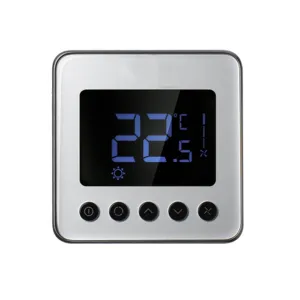 TFLNAP Wall module for TF Series BACnet Controller, silver hairline