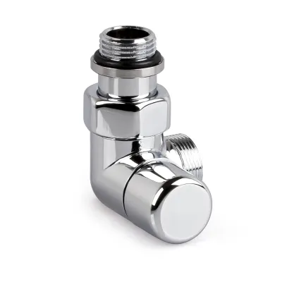 V2482L0015A - Verafix Design lockshield valve, Chrome, Double angle left