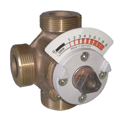 DRR25-10, 3-way mixing valve, PN10, 10 kvs
