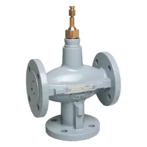 XF40A25 3 way valve, flanged, DN40, PN6, kvs25