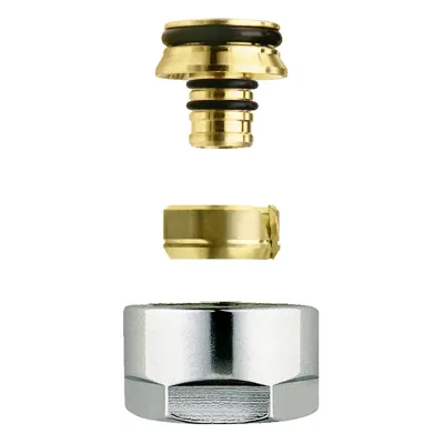 FEM24M18X2 - M24x19 - 18x2 мм (для трубы многослойной 18x2 мм), 1 шт