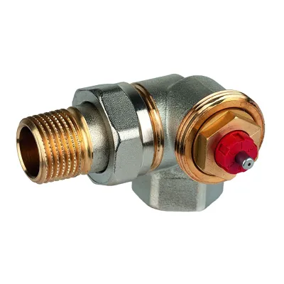 Термостатический клапан Resideo Resideo V2020RFX10 - Body double angle right, 10 mm, 3/8 in