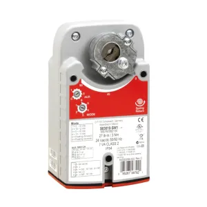 Привод заслонки S05010-SW1 5 Нм, 0/2–10 В; 3-точ., 24 В перем./пост.