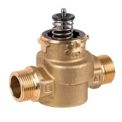 VCZAH1000/U - 3/4" BSPP, 2-way body, external thread, 5.3 kvs