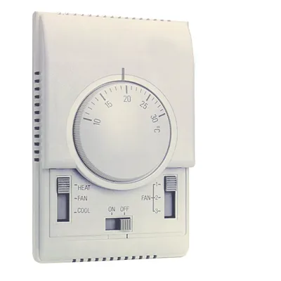 T6371B1017 thermostat, 230 Vac SPDT output, Heating and Cooling