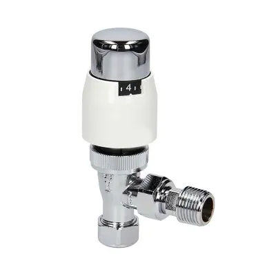 Термостатический радиаторный вентиль Resideo VT200-15S Valencia Classic TRV, straight, 15 mm