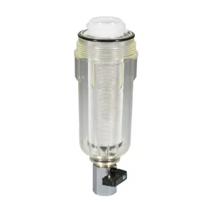 KF06-1A - Clear filter bowl with sieve 100 micron and mesh carrier
