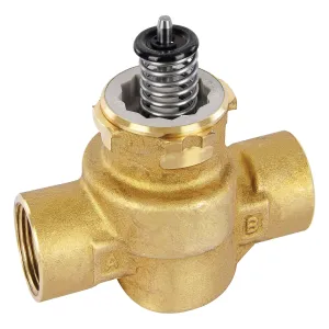 VCZAJ1000/U - 3/4" BSPP, двухходовой корпус, внутренняя резьба, 5,0 kvs