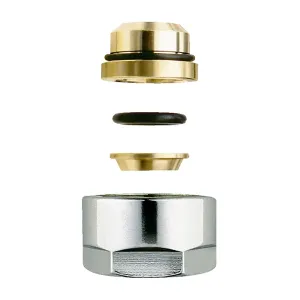 FEM24C14 - M24x19 - 14 мм (для медной трубы 14 мм), 1 шт