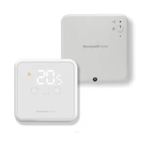 YT43MRFWT30 DT4R White Wireless Modulating Room Thermostat