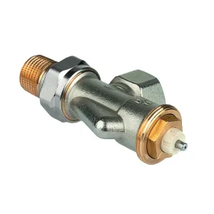 V2000ASX15 TSX type TRV body preset. flow, horizontal angle, 1/2 in