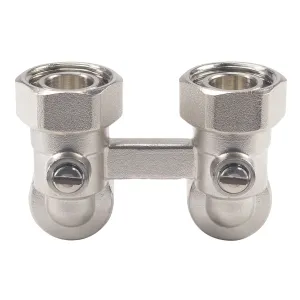 Resideo V2495EX020A - Угол (стеновое соединение), 3/4" внешнее соединение радиатора