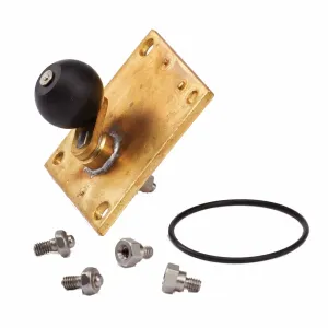 40003918-001 Adapter plate, ball and shaft assembly, large O-ring