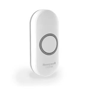 DCP311 Wireless push button with LED confidence light - Portrait, White