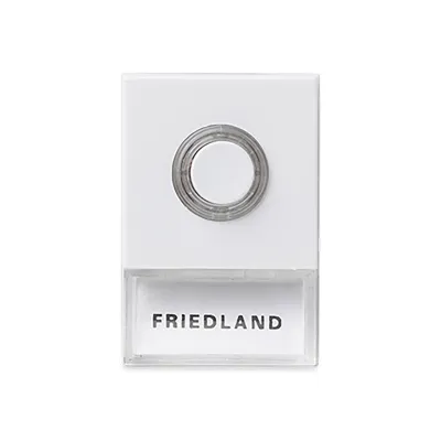 D723W Pushlite Lit Lit Doorbell Push
