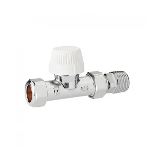 Термостатический радиаторный вентиль Resideo VTL120 Valencia Traditional TRV body only, straight, 15 mm