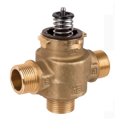 VCZMQ6000/U - 1" BSPP, 3-way valve body, external thread, 8.5 kvs